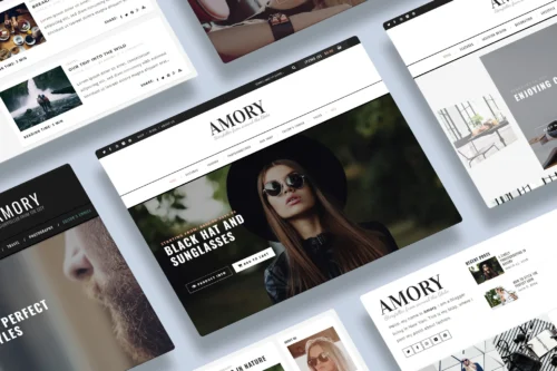 Amory Blog - Um Tema de Blog WordPress responsivo